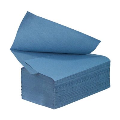 Blue Interfold Hand Towels x 5,000 (1 ply)